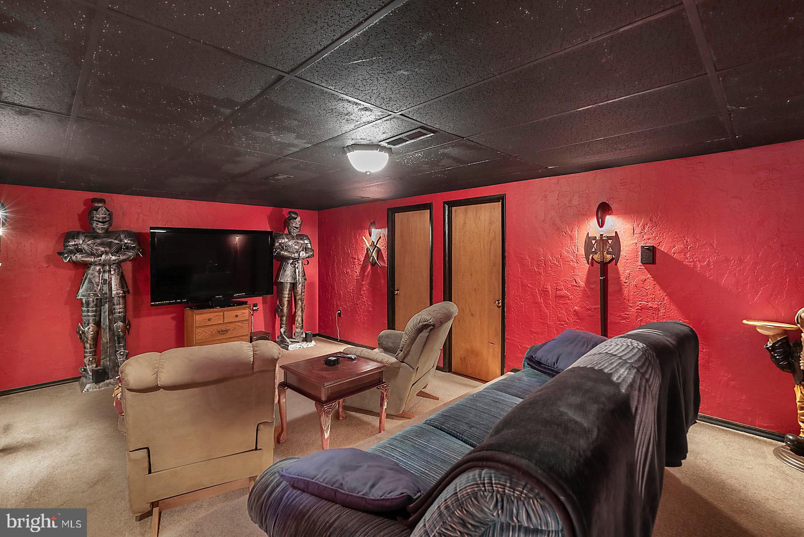 20065 Crooked Run Road Culpeper, VA 22701 - Photo 21 of 37 Lower level theater room