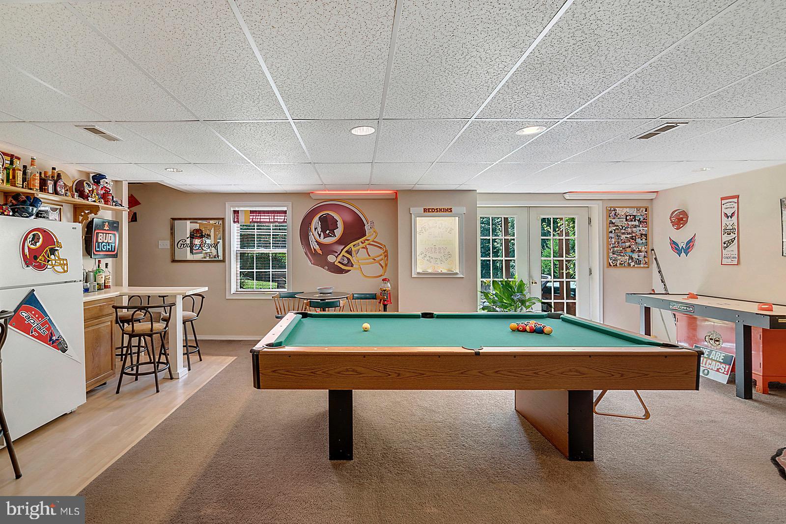 20065 Crooked Run Road Culpeper, VA 22701 - Photo 24 of 37 Lower level - Game room - pool table conveys