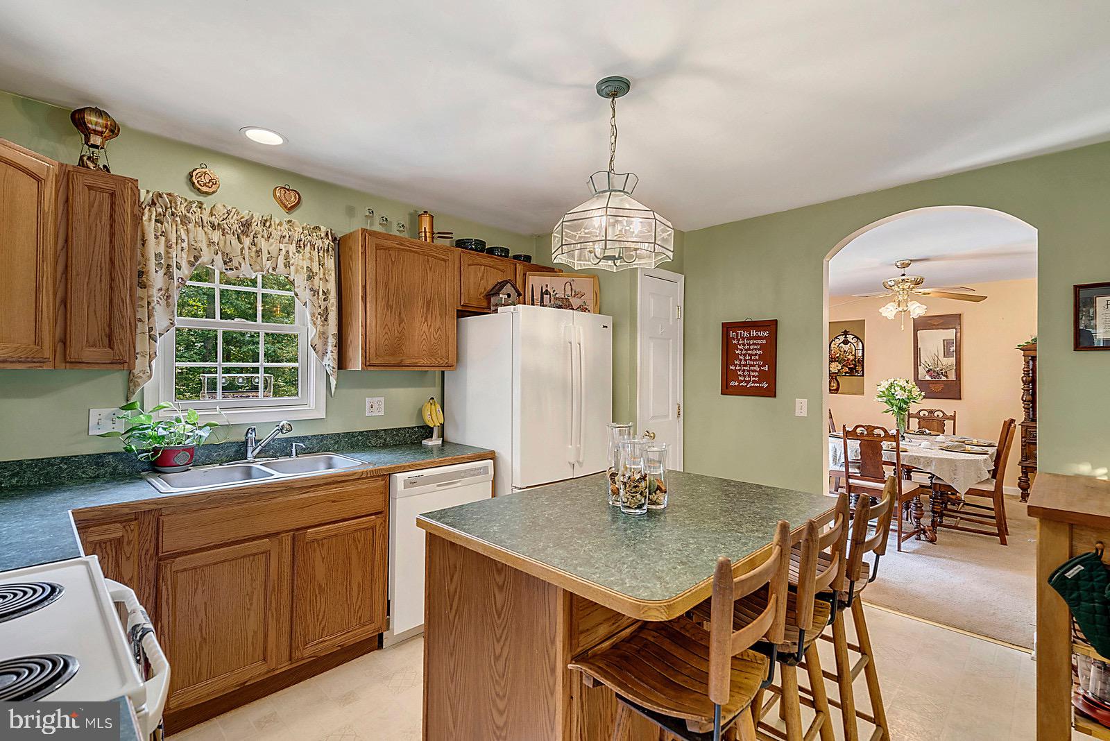 20065 Crooked Run Road Culpeper, VA 22701 - Photo 7 of 37 Kitchen w/island & breakfast bar