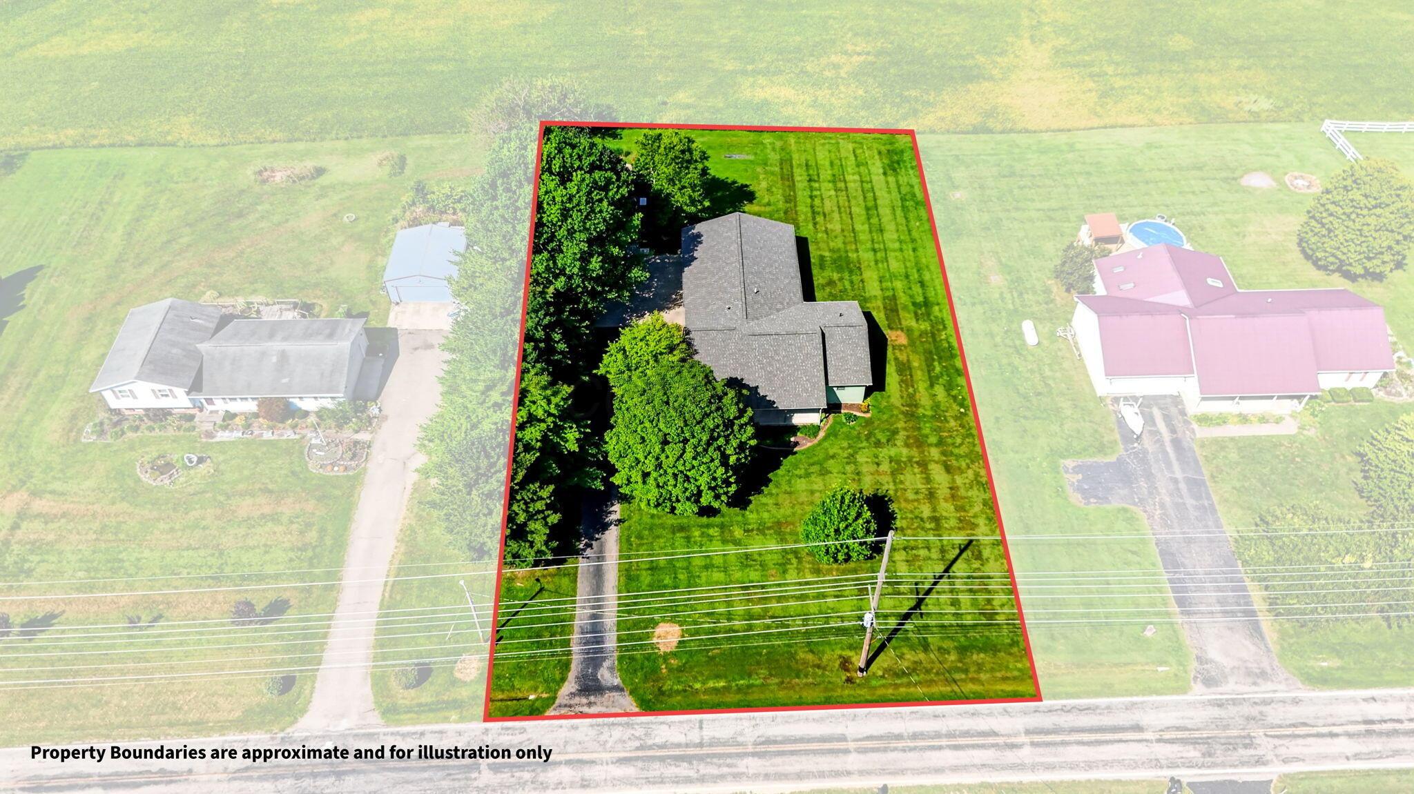 22209 Bolender Pontious Road Circleville, OH 43113 - Photo 2 of 42 22209 Bolender Pontius Rd Property Outli
