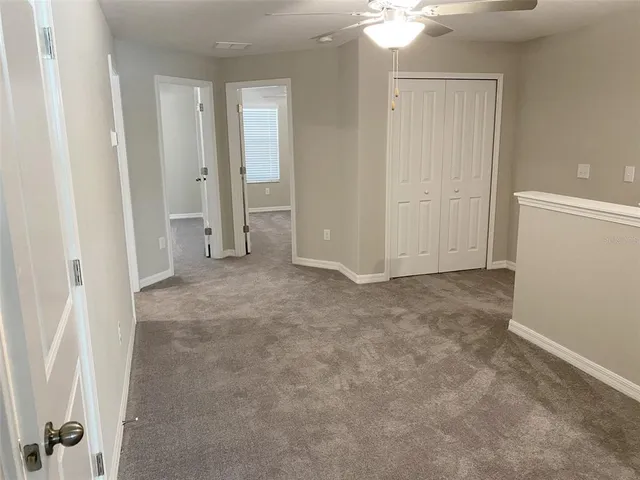 a bathroom with a bathtub and a toilet