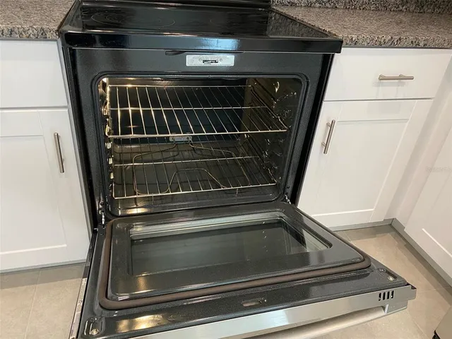 a close view of fireplace