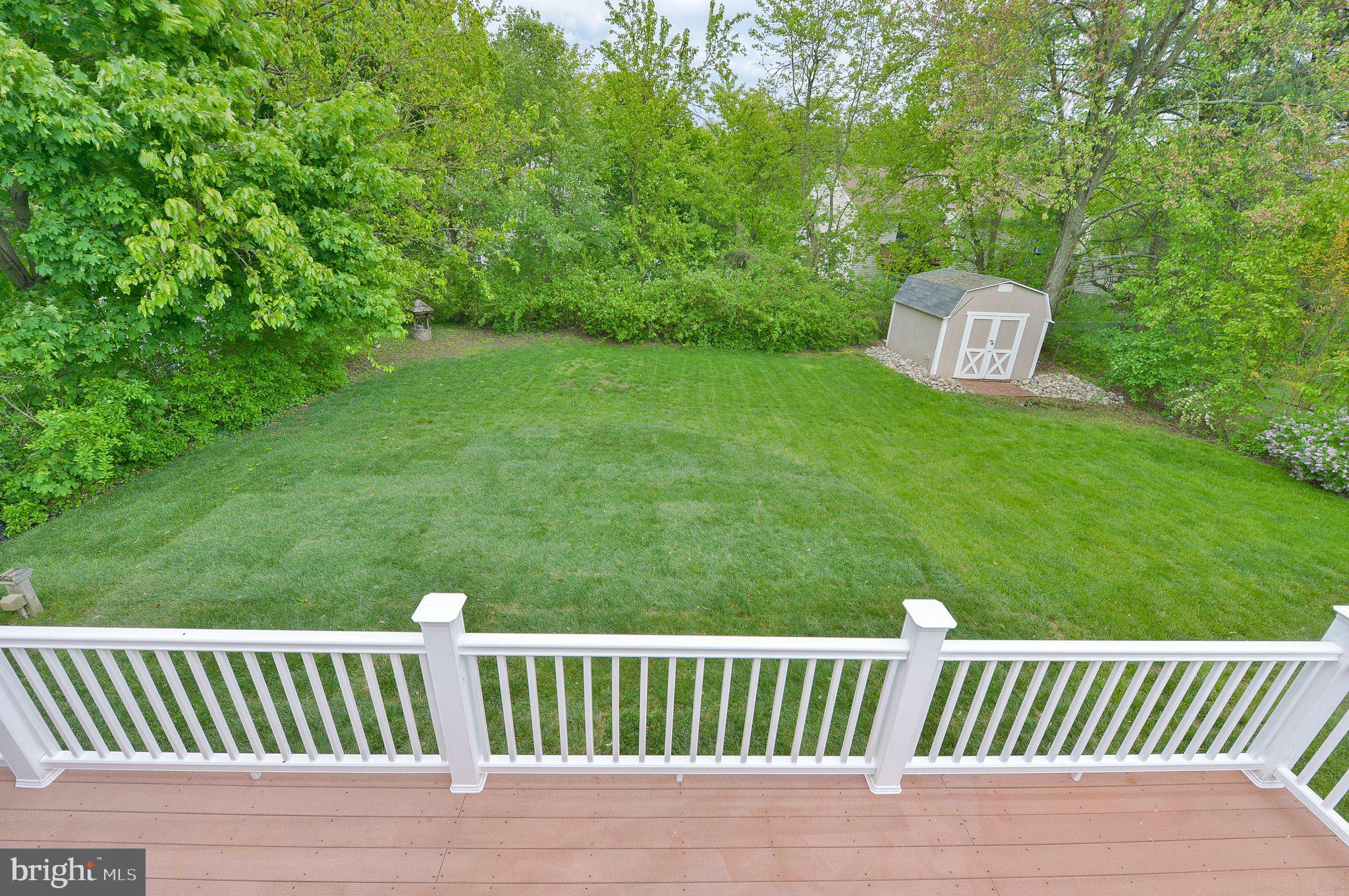 40 Red Leaf Road Moorestown, NJ 08057 - Photo 25 of 32 Lower deck overlooks yard