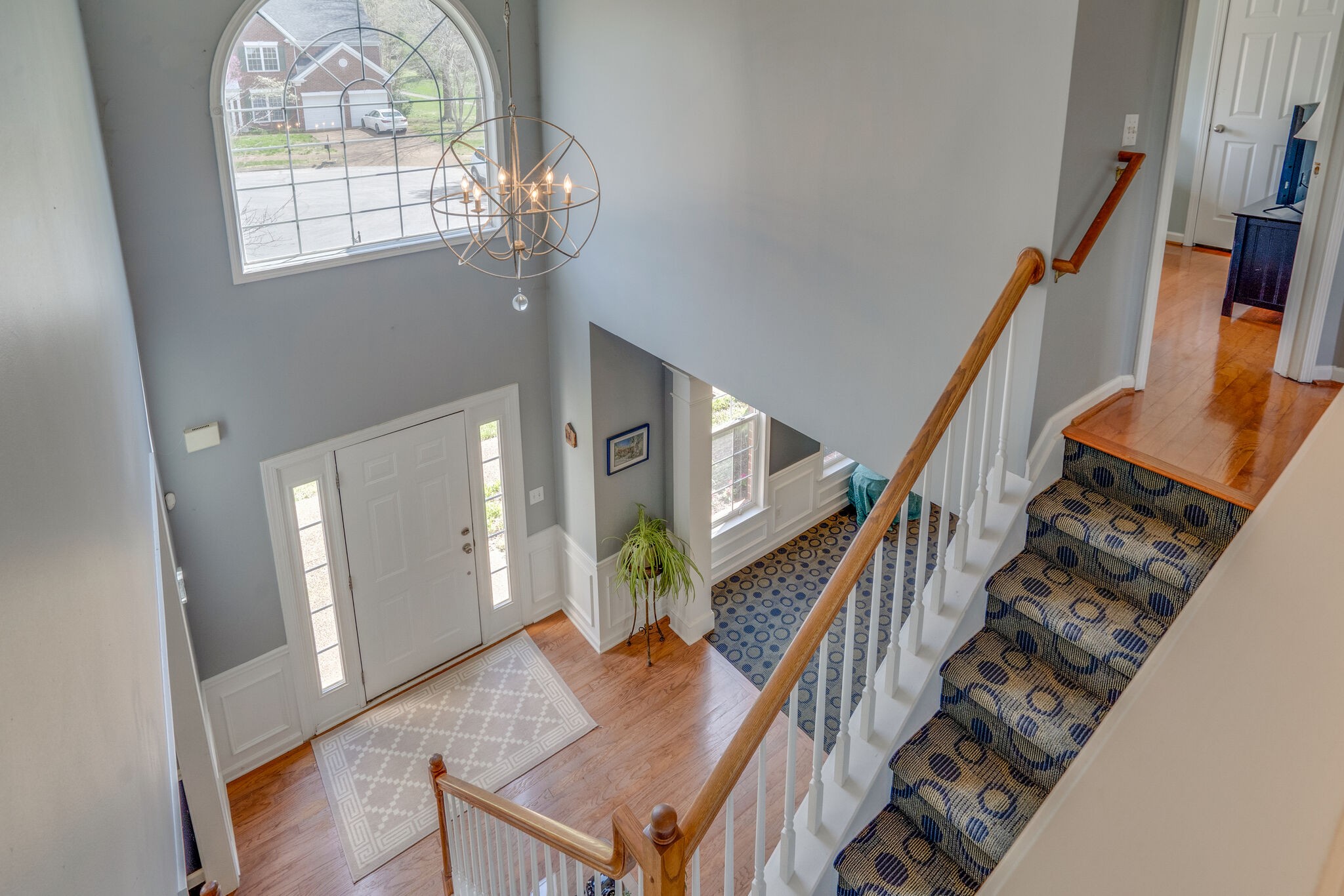 305 Knowle Place Franklin, TN 37069 - Photo 26 of 34 a view of entryway and hall with wooden floor