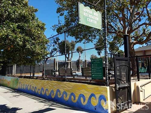 369 Day Street San Francisco, CA 94131 - Photo 32 of 54 a view of a building with large trees
