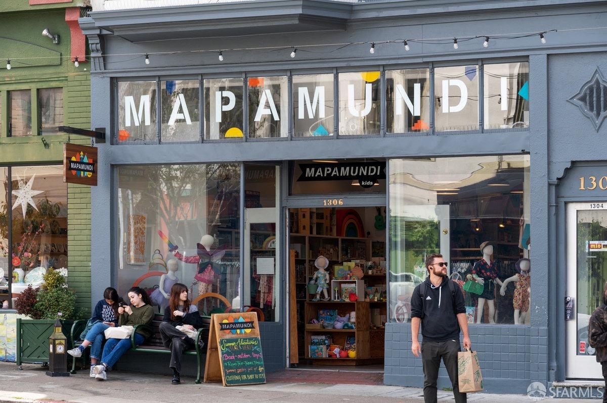 369 Day Street San Francisco, CA 94131 - Photo 50 of 54 a view of people sitting in front of retail shop