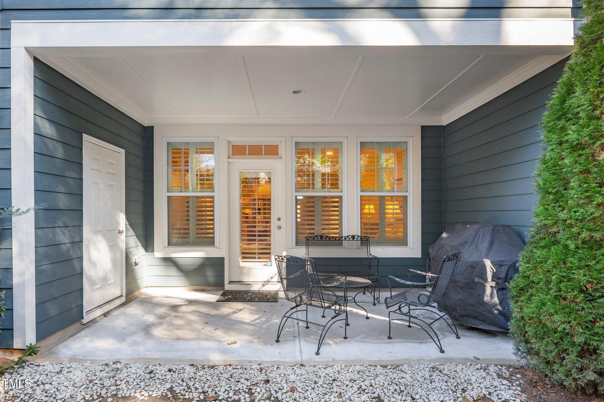 512 Fallon Grove Way Raleigh, NC 27608 - Photo 10 of 34 Private Covered Patio