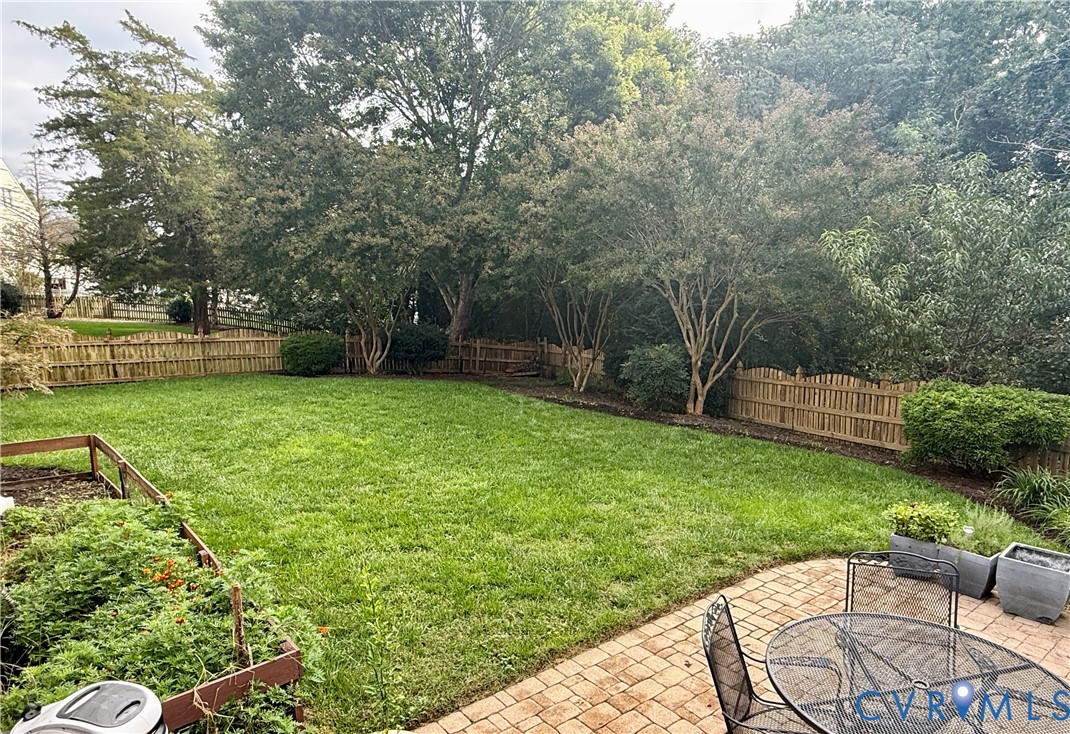 9018 Brigadier Road Mechanicsville, VA 23116 - Photo 3 of 11 Beautiful fenced backyard featuring a manicured la