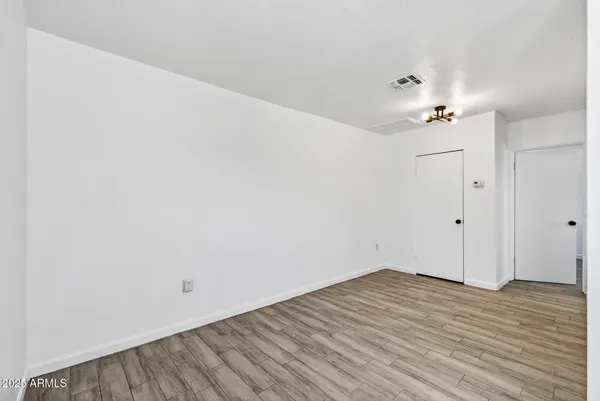 wooden floor in an empty room