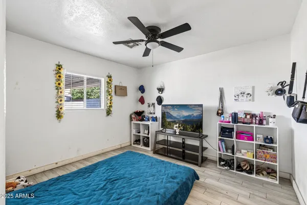 wooden floor in an empty room