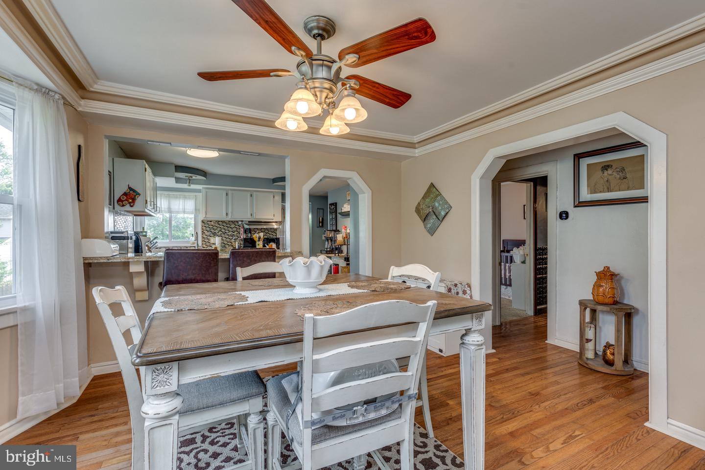 227 South Fellowship Road Maple Shade, NJ 08052 - Photo 16 of 41 a view of a dining room with furniture and wooden floor
