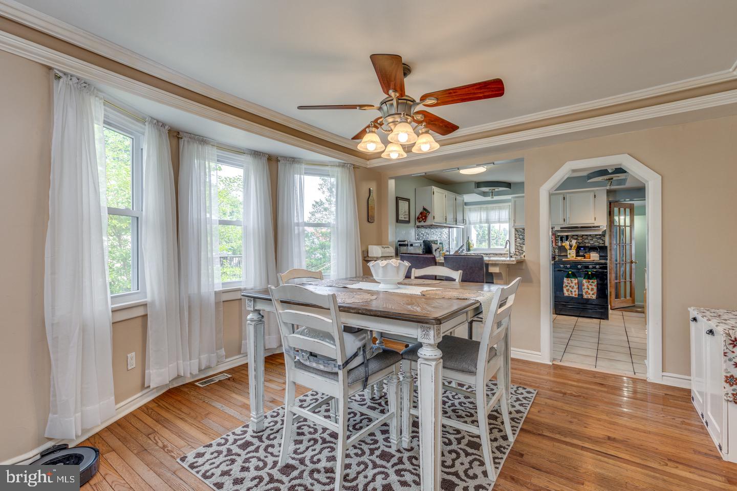 227 South Fellowship Road Maple Shade, NJ 08052 - Photo 9 of 41 a view of a dining room with furniture window and wooden floor