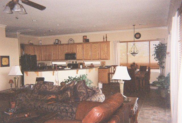 4432 East Ridgewood Lane Gilbert, AZ 85298 - Photo 3 of 13 Family, Kitchen and Dining Room View