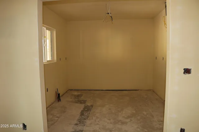 a view of a small space