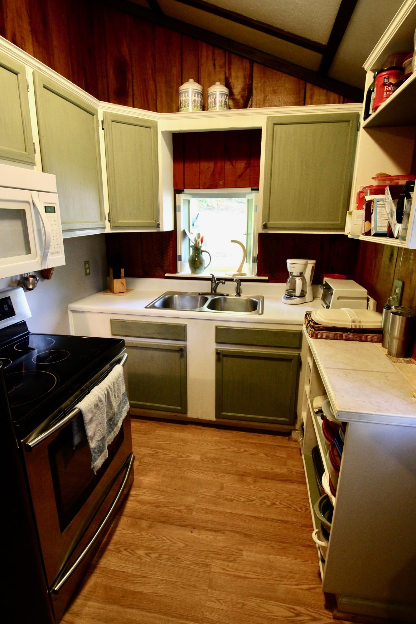 4066 Daugherty Road Salem, VA 24153 - Photo 10 of 23 a kitchen with a stove a sink and a microwave