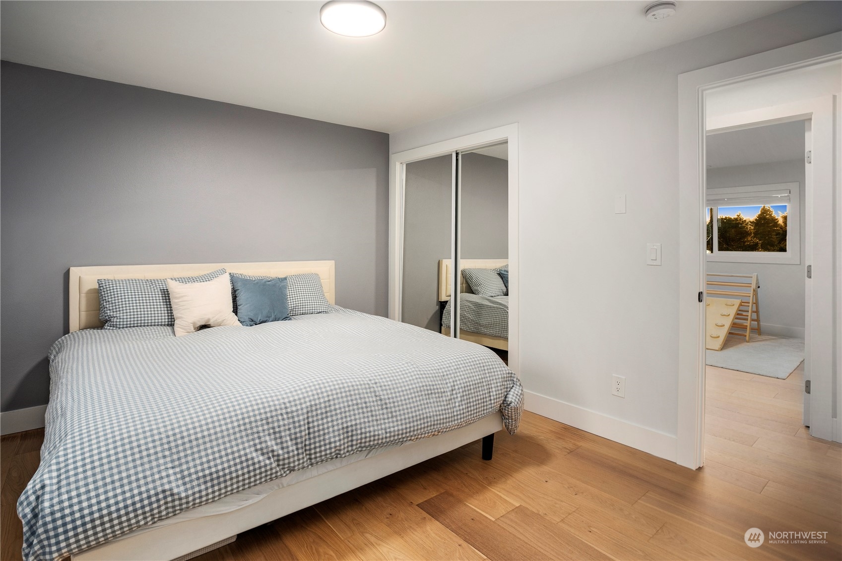 24301 7th Place West Bothell, WA 98021 - Photo 17 of 38 a bedroom with a bed and a bathroom