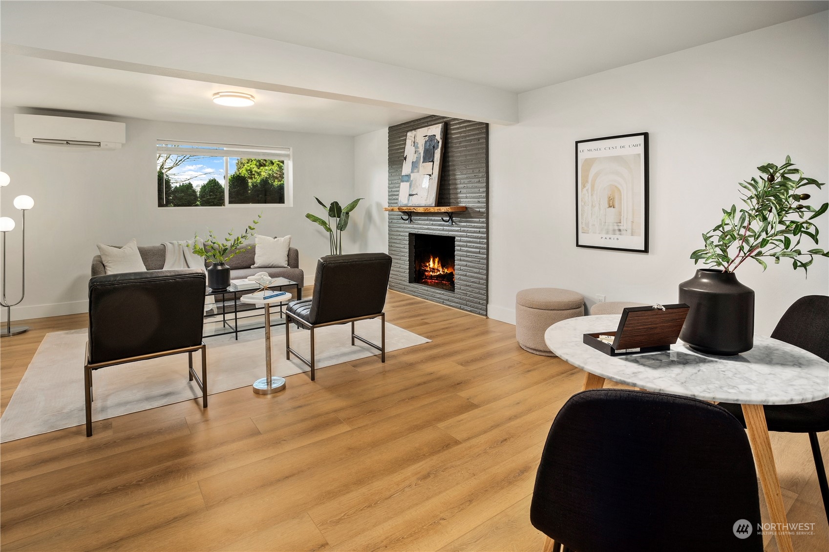 24301 7th Place West Bothell, WA 98021 - Photo 20 of 38 a living room with furniture and wooden floor