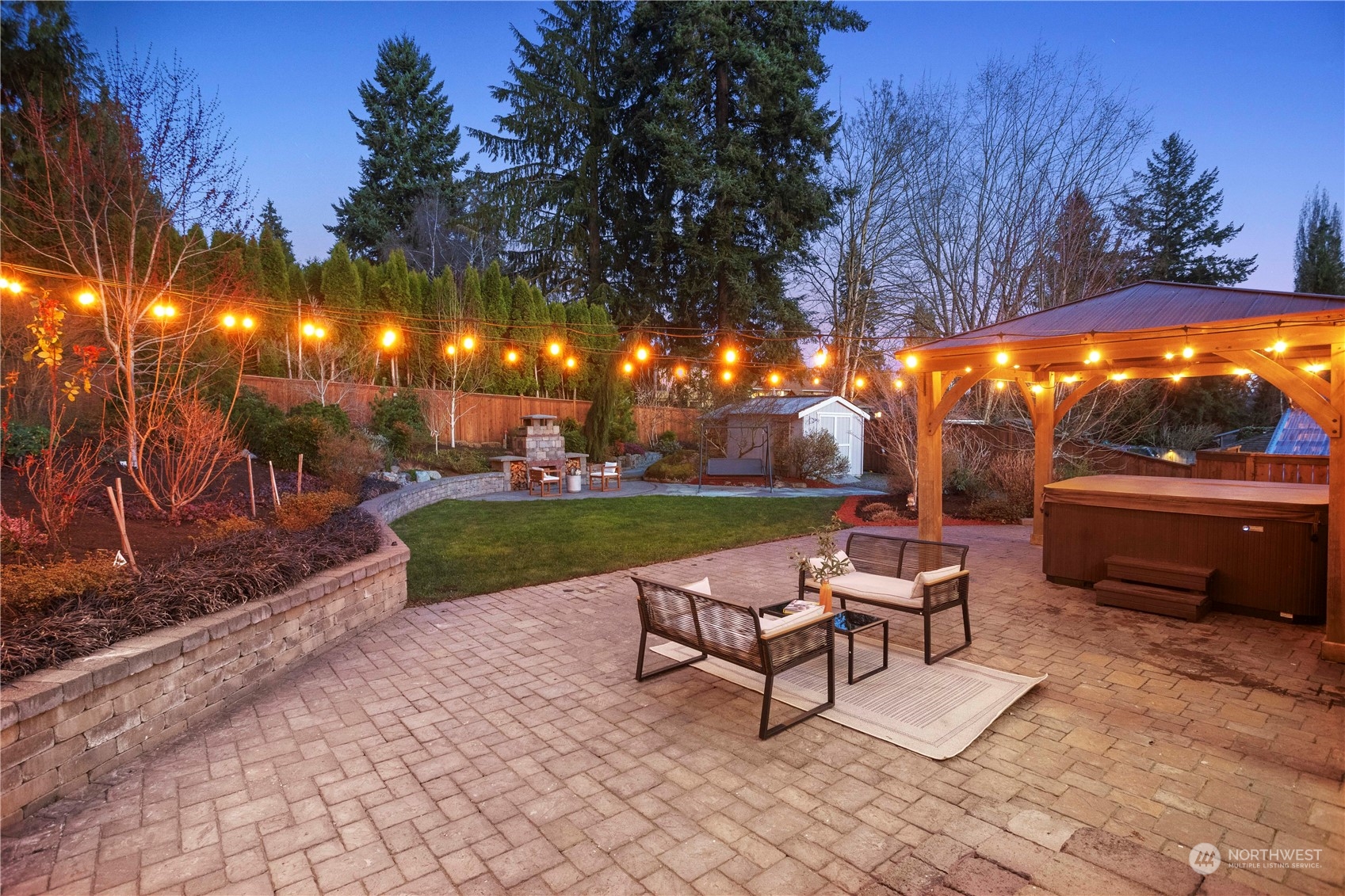 24301 7th Place West Bothell, WA 98021 - Photo 31 of 38 a view of a yard with furniture and a yard