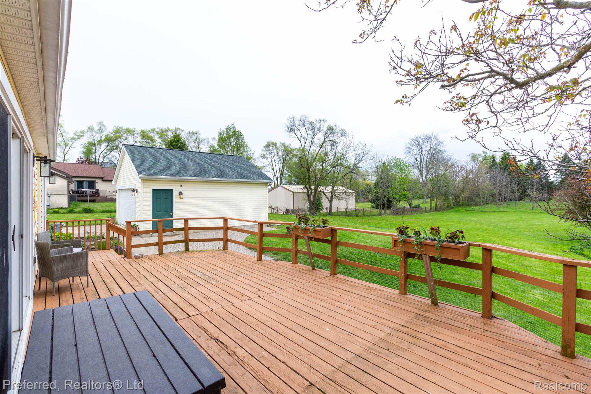 9840 Currie Road Northville, MI 48167 - Photo 49 of 62 View of wooden terrace