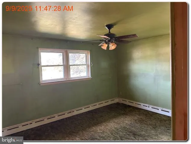 a view of a room with window