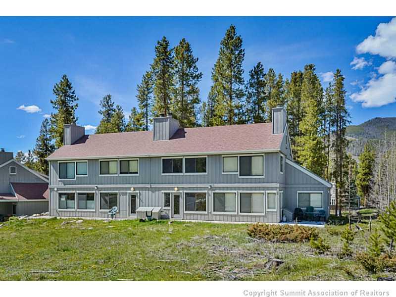 1944 Soda Ridge Road, Unit 1229 Keystone, CO 80435 - Photo 16 of 17 a front view of a house with a yard
