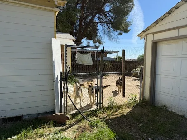 a view of backyard
