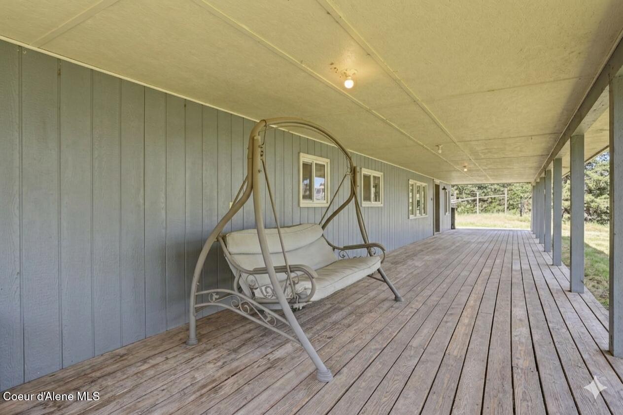 2222 Jewel Lake Road Sagle, ID 83860 - Photo 3 of 31 Jewel Lake porch decluttered