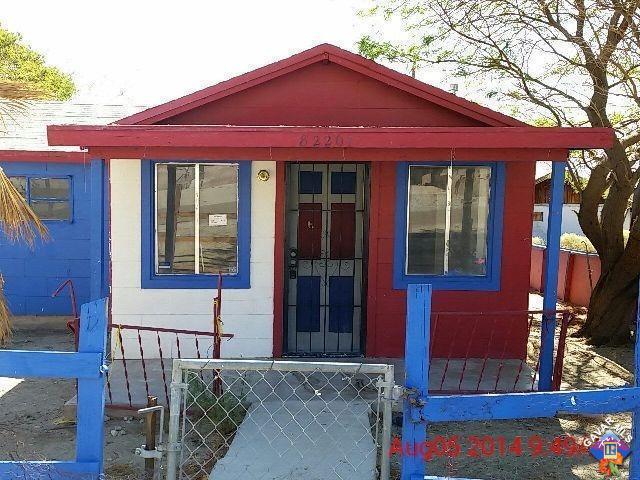 82201 6th Street Trona, CA 93562 - Photo 1 of 6 a front view of a house with a yard