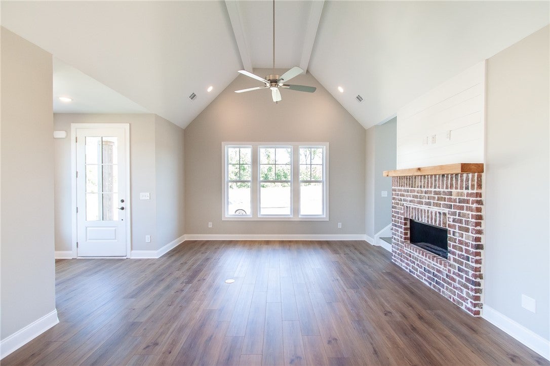 305 Coscoroba Road Auburn, AL 36832 - Photo 7 of 21 OPEN LIVING SPACE W/SHIPLAP FEATURE WALL