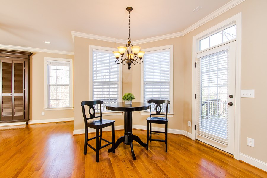 9316 Tabriz Point Raleigh, NC 27614 - Photo 8 of 25 Enjoy breakfast while looking at your incredible private wooded views. Breakfast Area
