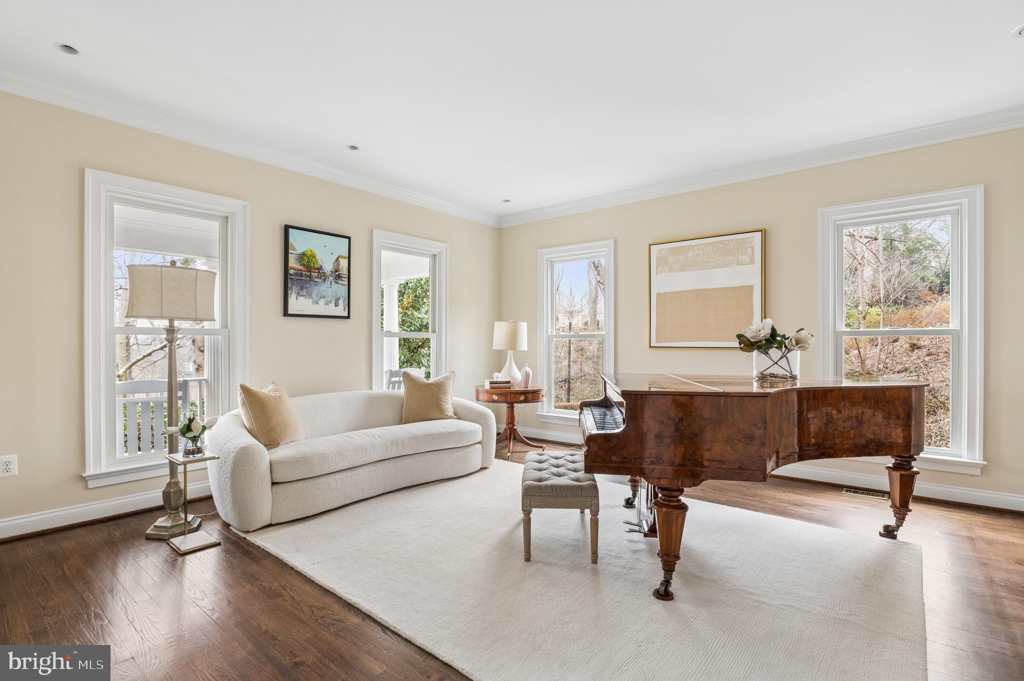 5400 Mohican Road Bethesda, MD 20816 - Photo 15 of 47 a living room with furniture and a window