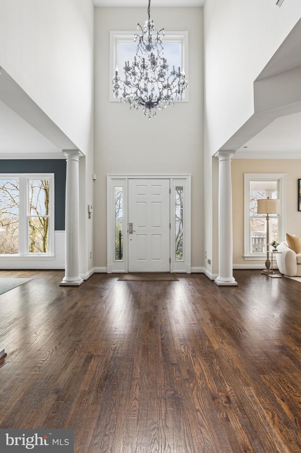 5400 Mohican Road Bethesda, MD 20816 - Photo 21 of 47 a view of livingroom with hardwood floor and window