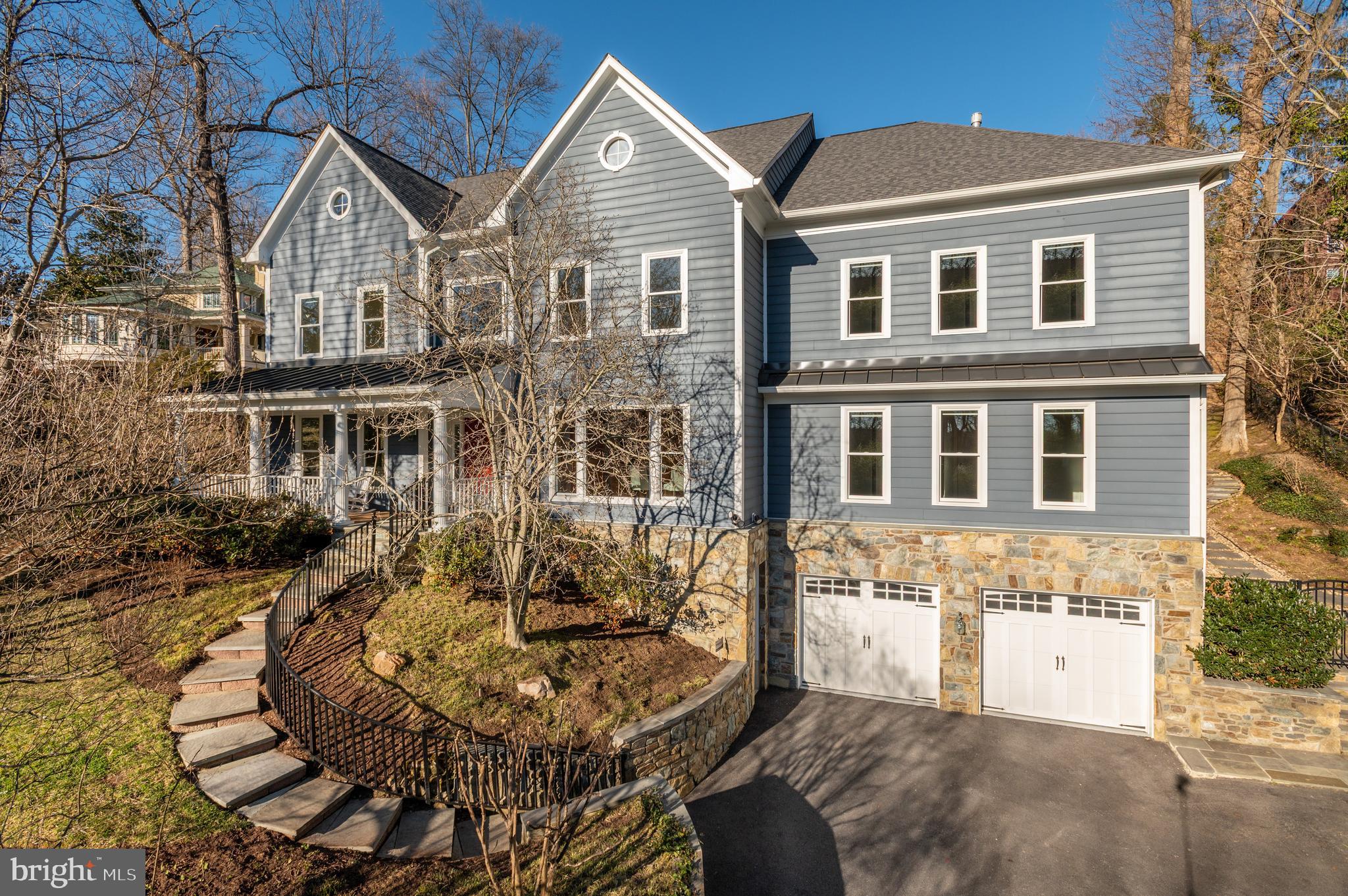 5400 Mohican Road Bethesda, MD 20816 - Photo 46 of 47 a front view of a house with a yard