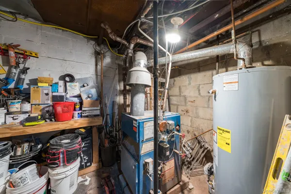 a view of storage and utility room