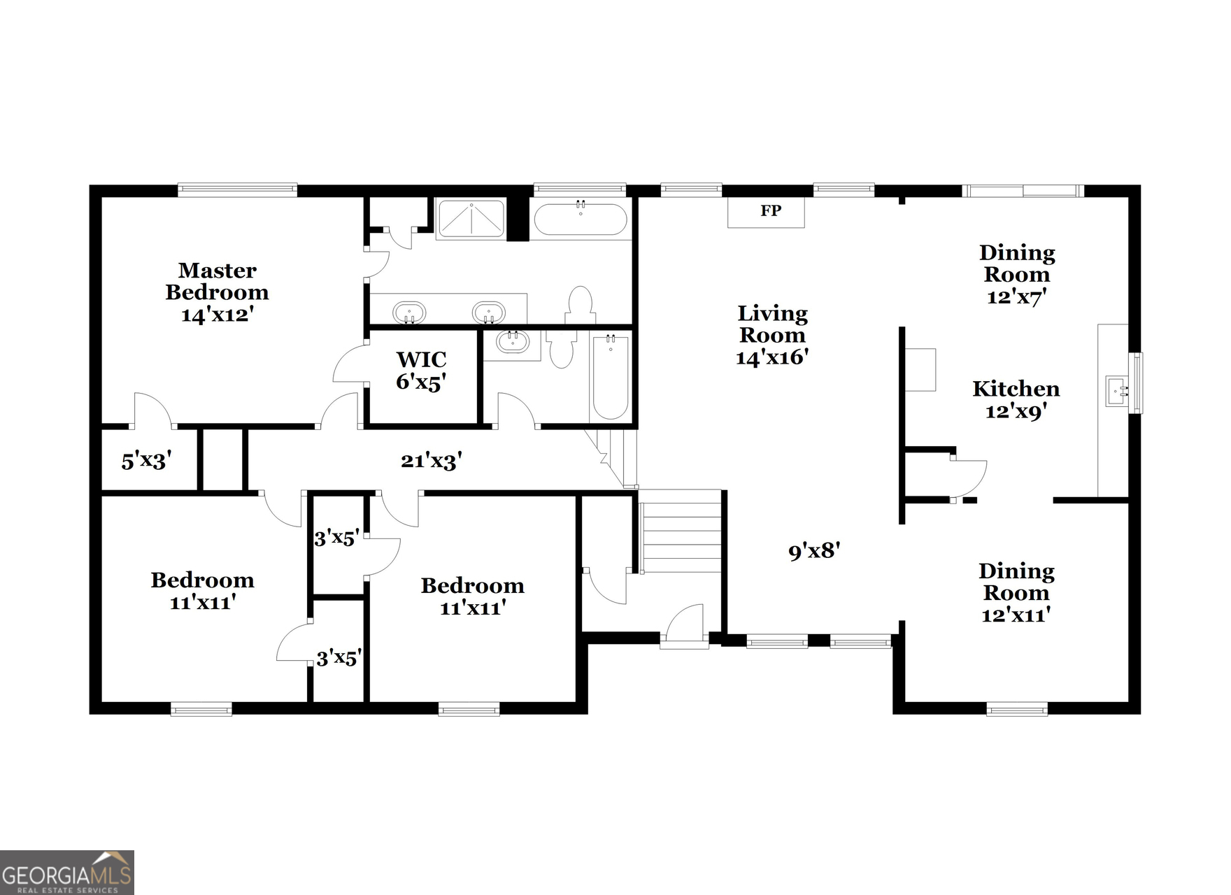 2353 Loren Falls Lane Southwest Marietta, GA 30008 - Photo 16 of 17 a picture of a wall with a white wall