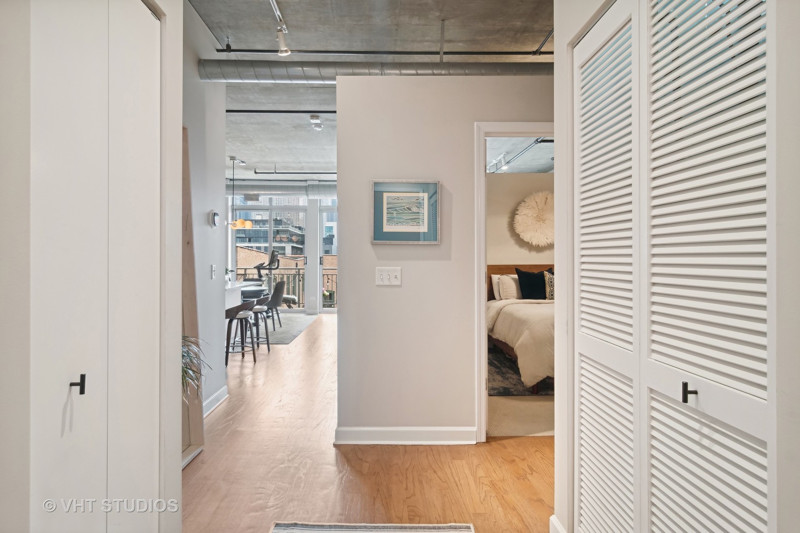 Undisclosed Address Chicago, IL 60607 - Photo 3 of 22 a view of entryway and livingroom