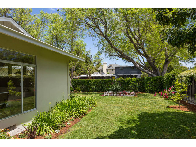 2202 Greer Road Palo Alto, CA 94303 - Photo 16 of 18 a view of house with backyard and garden