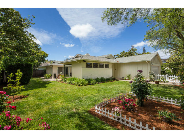 2202 Greer Road Palo Alto, CA 94303 - Photo 18 of 18 a view of a house with garden