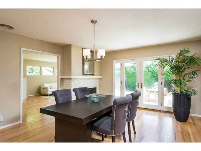 2202 Greer Road Palo Alto, CA 94303 - Photo 7 of 18 a dining room with furniture window wooden floor