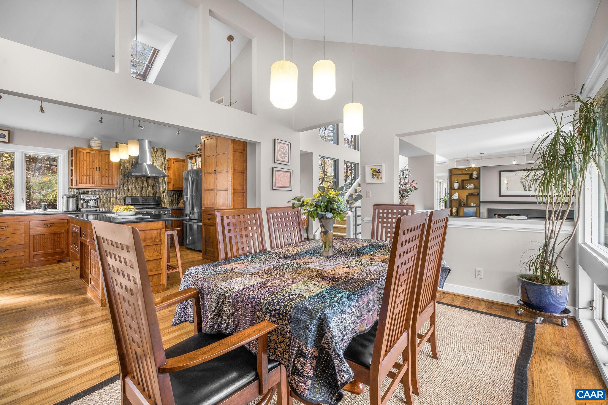 407 Broad Axe Road Charlottesville, VA 22903 - Photo 24 of 57 a view of a dining room and livingroom view