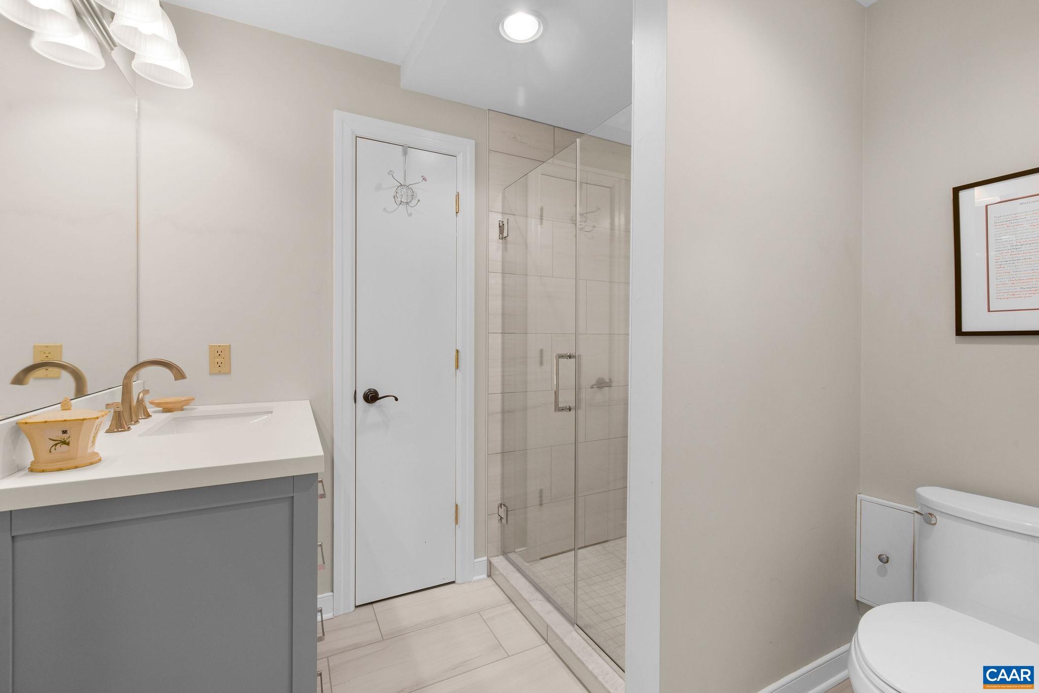 407 Broad Axe Road Charlottesville, VA 22903 - Photo 56 of 57 a bathroom with a sink toilet and shower