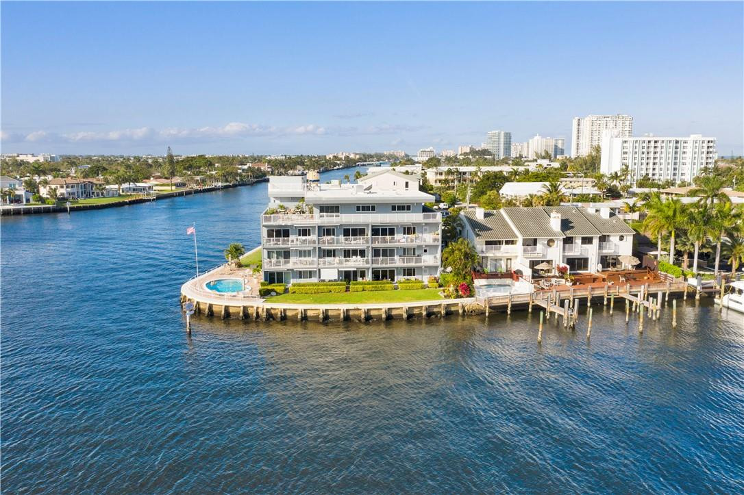 1201 South Riverside Drive, Unit PHB Pompano Beach, FL 33062 - Photo 31 of 33 a view of a city with tall buildings