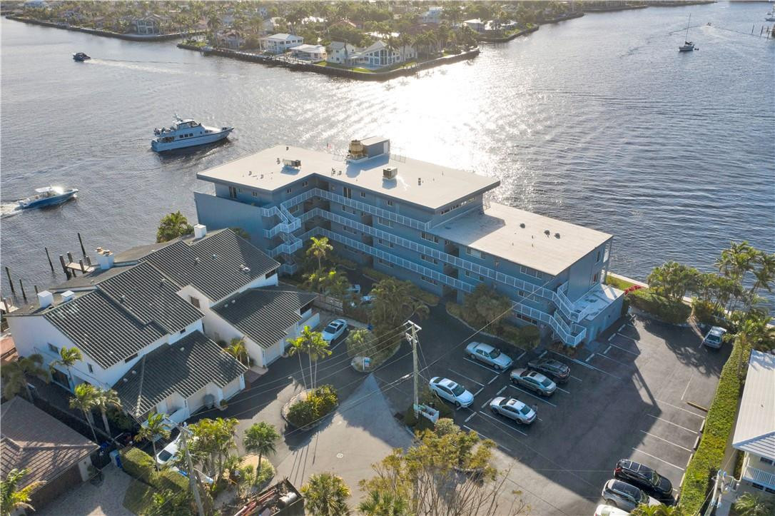 1201 South Riverside Drive, Unit PHB Pompano Beach, FL 33062 - Photo 33 of 33 an aerial view of houses with yard