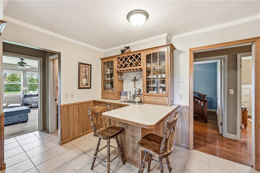 119 Donation Road Greenville, PA 16125 - Photo 16 of 44 KITCHEN BREAKFAST BAR AREA