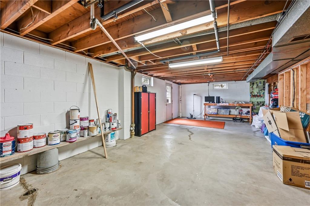 119 Donation Road Greenville, PA 16125 - Photo 39 of 44 UNFINISHED BASEMENT AREA