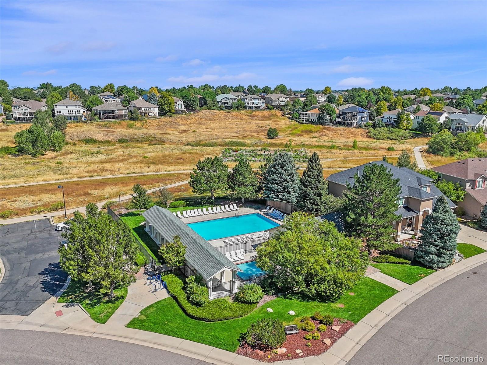 10123 Mockingbird Lane Highlands Ranch, CO 80129 - Photo 40 of 45 a view of a city and ocean view