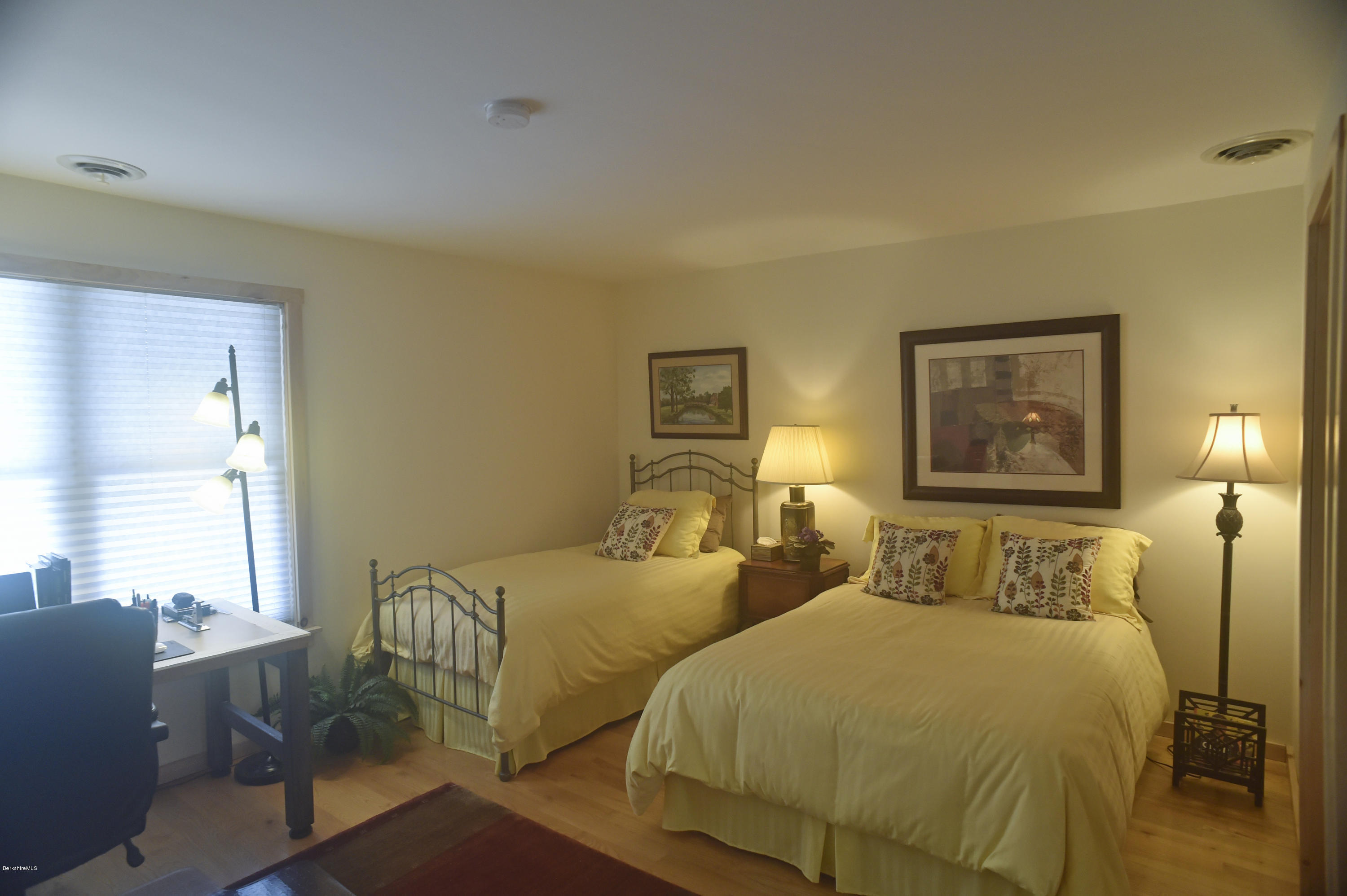 98 Ridge Road Worthington, MA 01098 - Photo 9 of 16 a bedroom with two beds and a couch