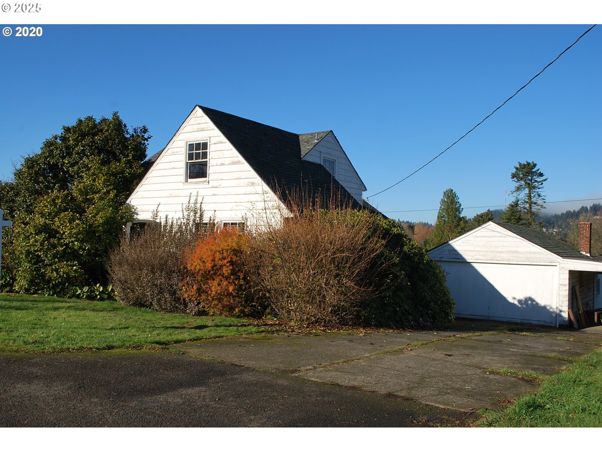 a view of outdoor space and yard