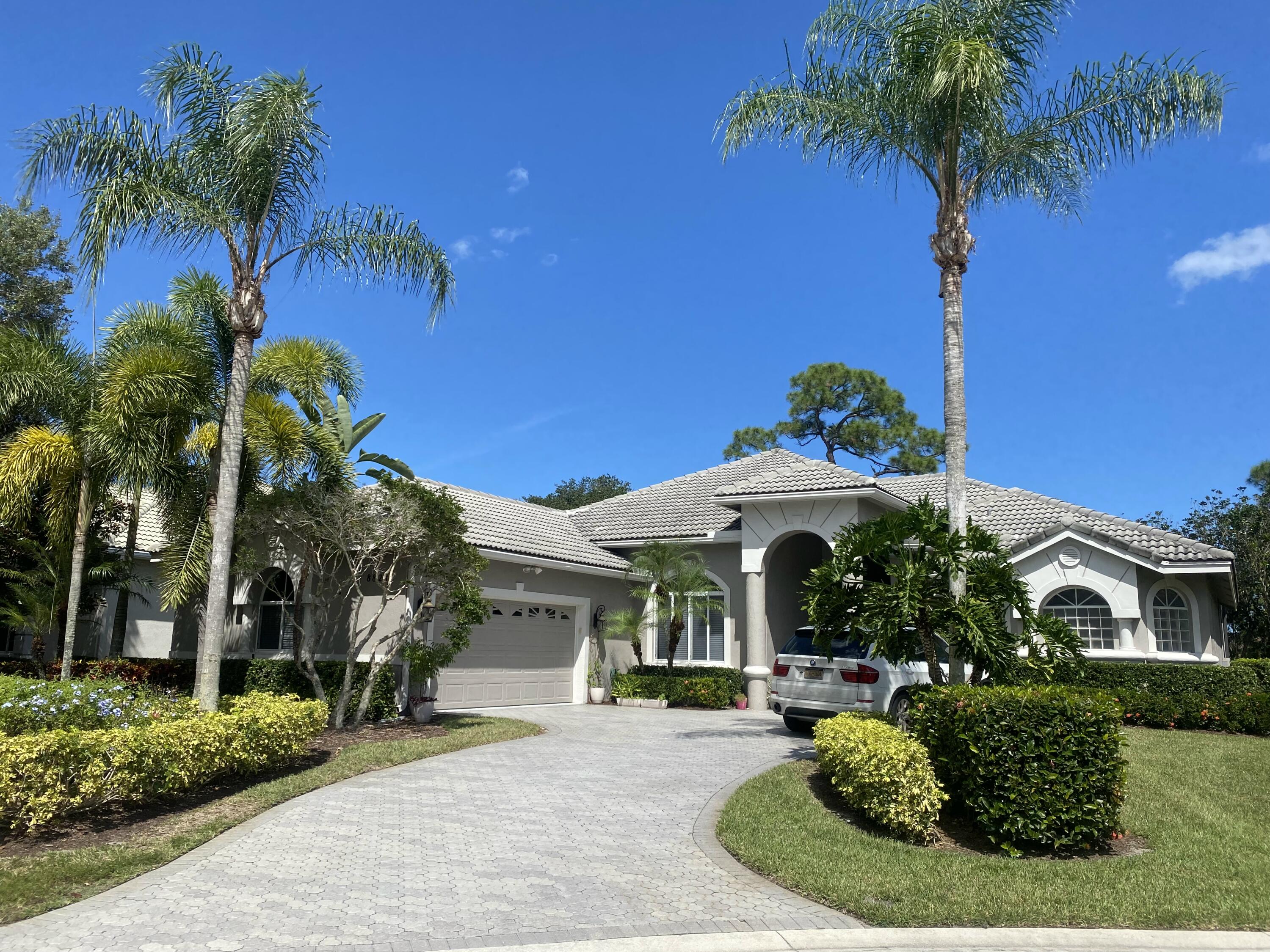 a view of a house with a patio