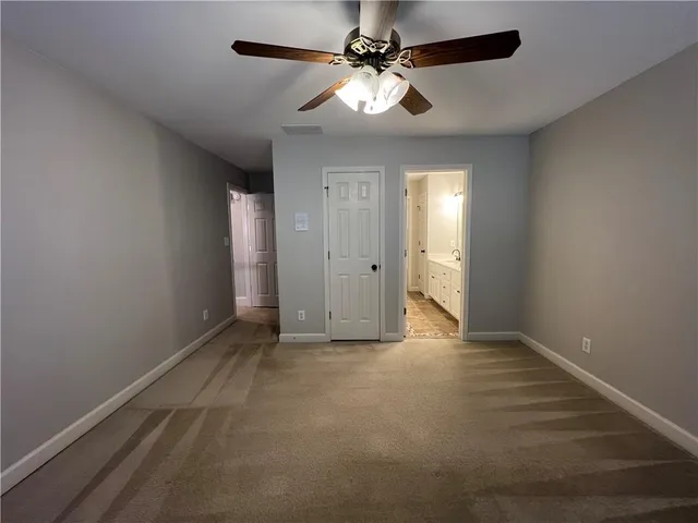 a view of room with window